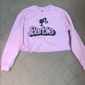 Barbie crop sweatshirt